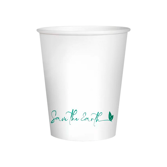 Copo Cartão Branco 200ml - Pack de 50 Unidades