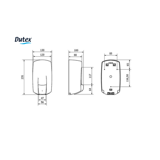 Dutex - Saboneteira Manual de Enchimento - 1L