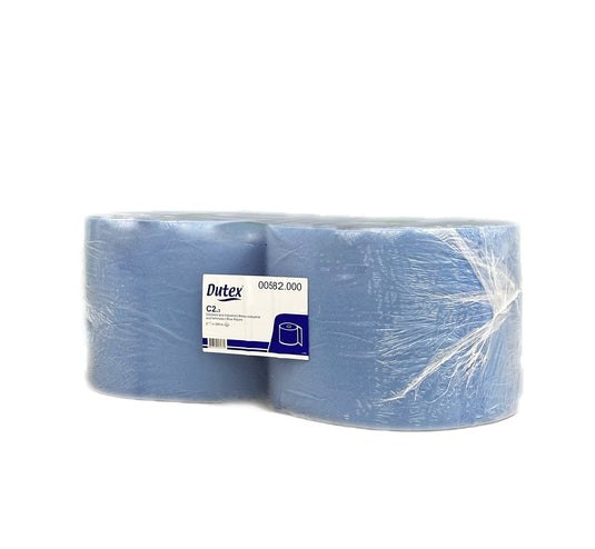 Rolo Industrial Azul, Folha Tripla - 300 m - 2 Rolos