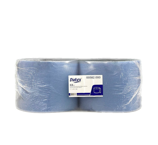 Rolo Industrial Azul, Folha Tripla - 300 m - 2 Rolos