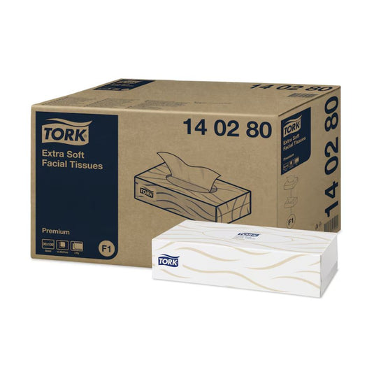 Tork Lenços Faciais Extra Suaves Retangular - 100 Lenços