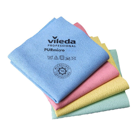Pano PURmicro Vileda - Para um Acabamento Brilhante