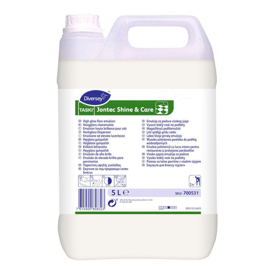 Cera de Alto Brilho - Jontec Shine e Care - 5L