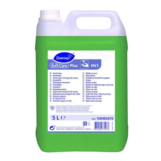 Sabonete Antibacteriano para Lavagem das Mãos - Soft Care Plus - 5 L