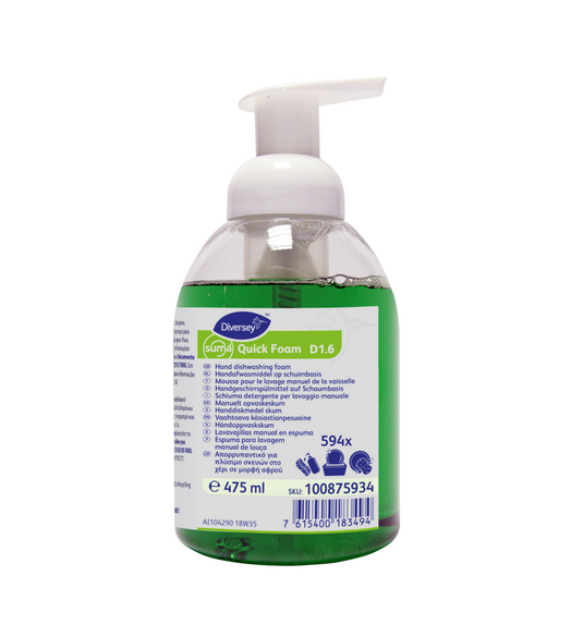 Detergente Loiça Concentrado em Espuma - 475ml