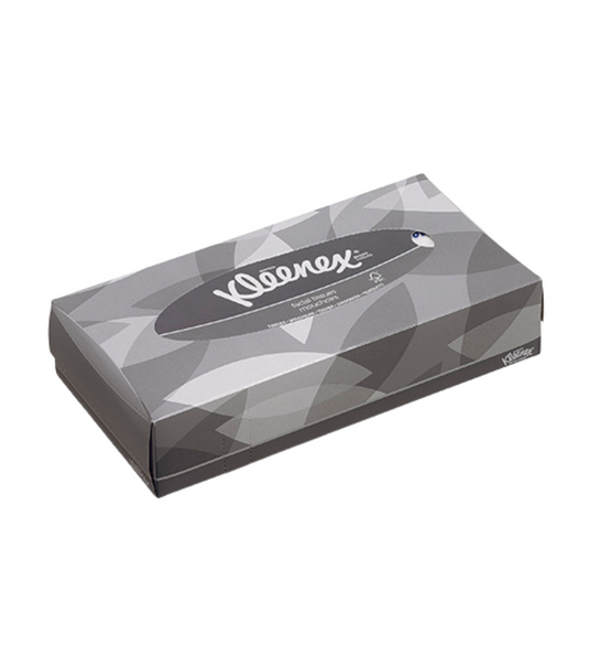 Lenços Faciais Kleenex em Retângulo - 100 Lenços