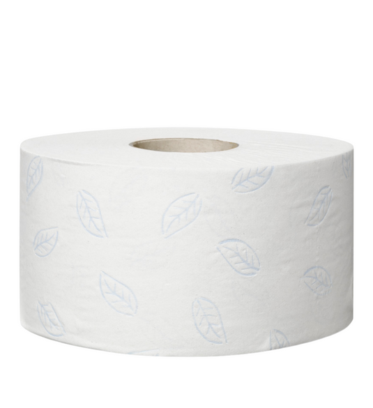 T2 - Tork Papel Higiénico Mini Jumbo Suave, Folha Dupla - 170m - 12 Rolos