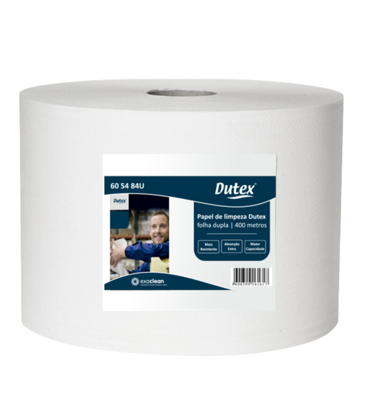 Rolo Industrial Dutex, Folha Dupla - 400m - 1 Rolo