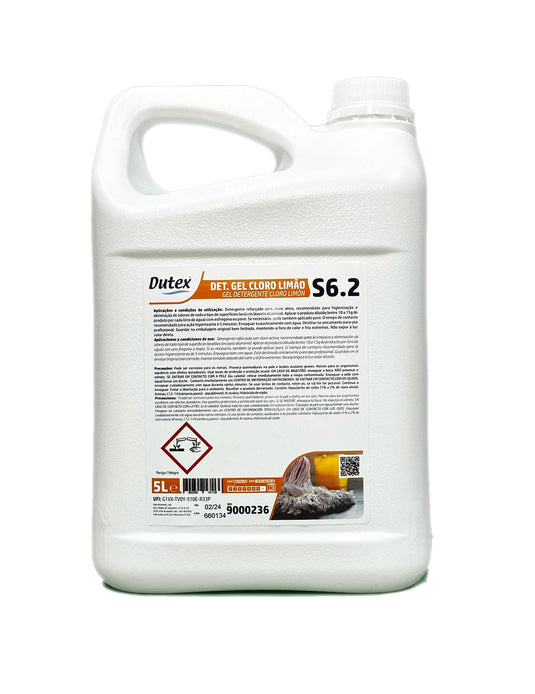 Detergente Gel Cloro Limão - 5L