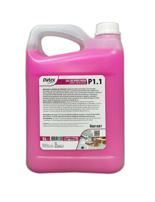 Gel para Mãos Rosa - 5 L