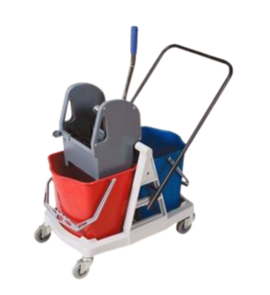 Carro Balde Duplo com Prensa - 2 x 25 L