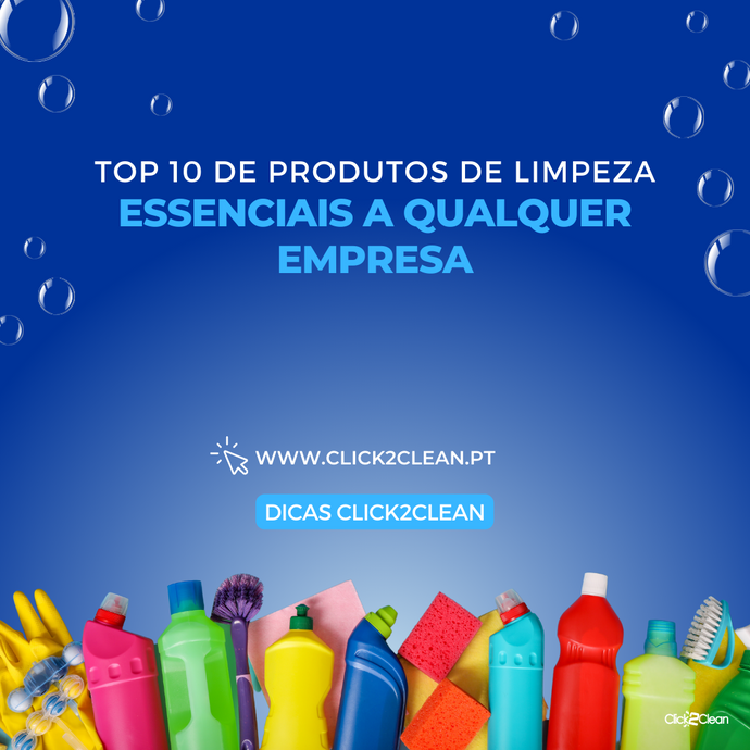 O TOP 10 de produtos de limpeza para qualquer empresa