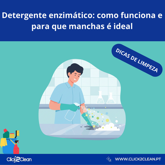 Detergente enzimático: o segredo para uma limpeza profunda e eficaz
