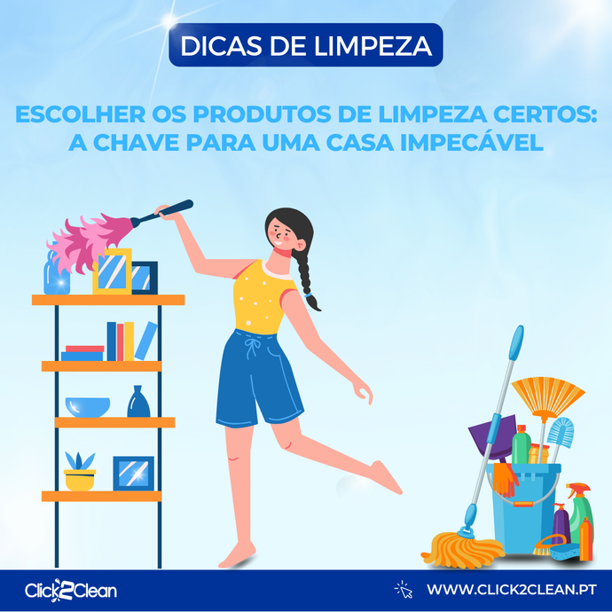 Escolher os produtos de limpeza certos: a chave para uma casa impecável