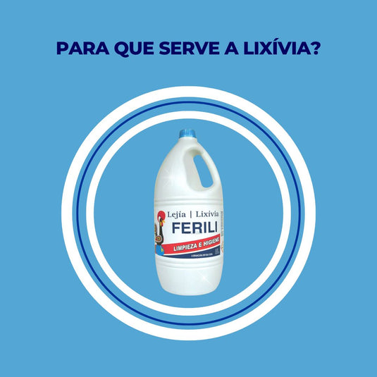 Para que serve a Lixívia?