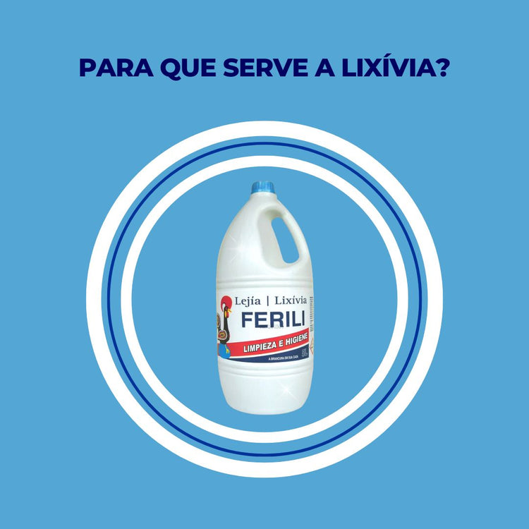 Para que serve a Lixívia?
