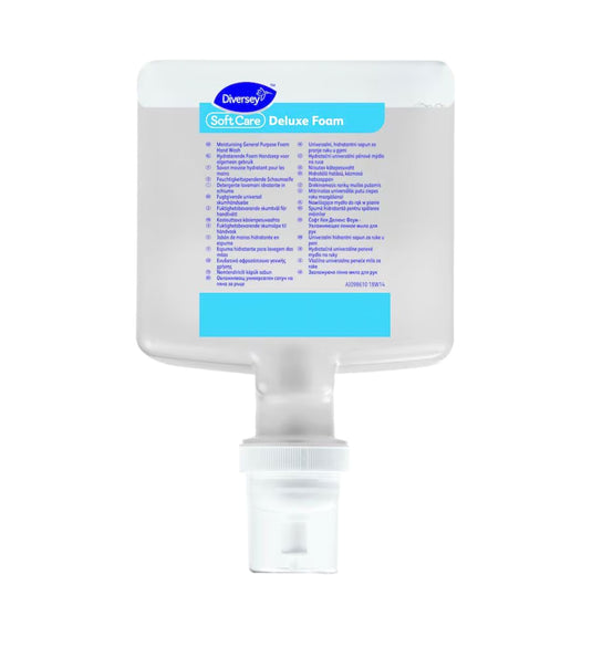 Soft Care Deluxe Foam 1.3L - Sabonete hidratante em espuma para lavagem das mãos