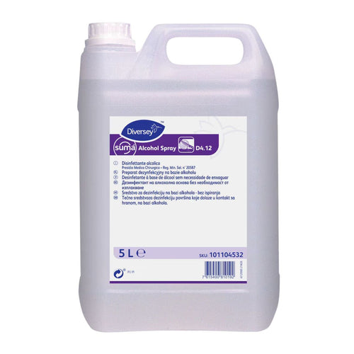 Desinfetante - Suma Álcool Spray D4.12 - 5L