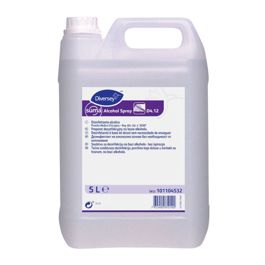 Desinfetante - Suma Álcool Spray D4.12 - 5L