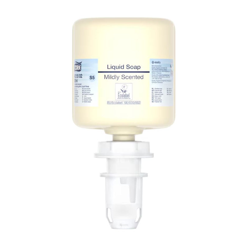 Carregue imagem no visualizador da galeria S5 - Tork Sabonete Liquido para Lavagem de Mãos com Fragrância Suave Mini
