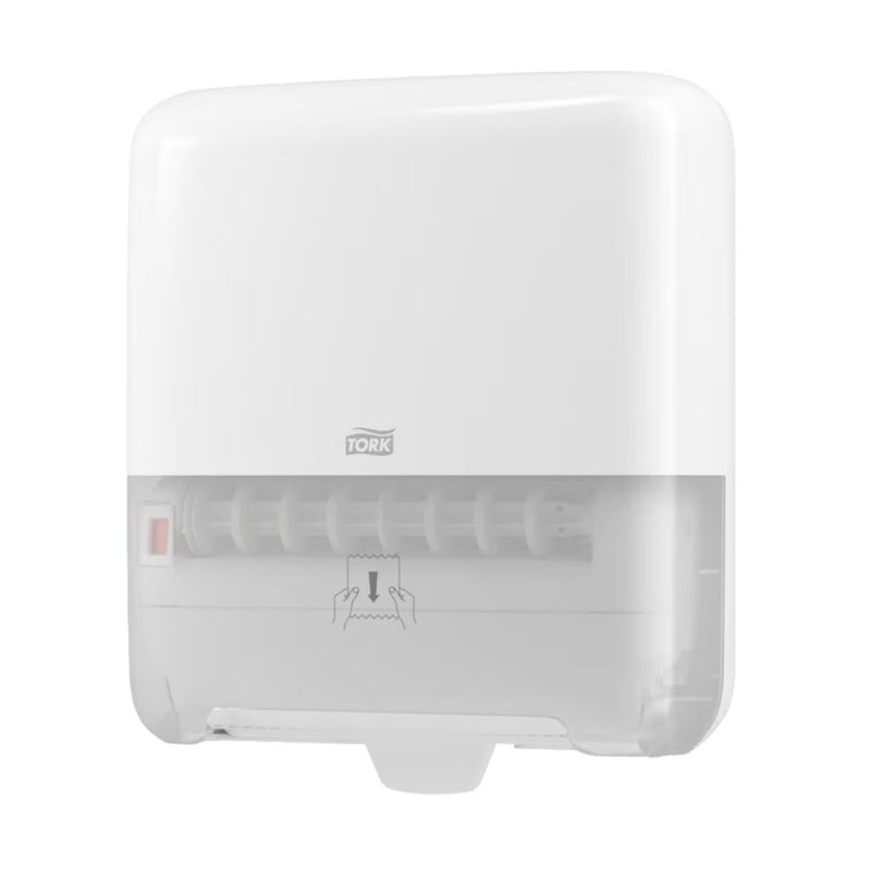 Carregue imagem no visualizador da galeria Tork Matic® Dispensador Branco para Toalha de Mão em Rolo
