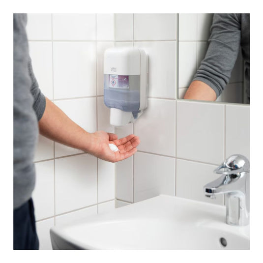 Tork Dispensador Mini para Sabonete e Desinfetante Branco