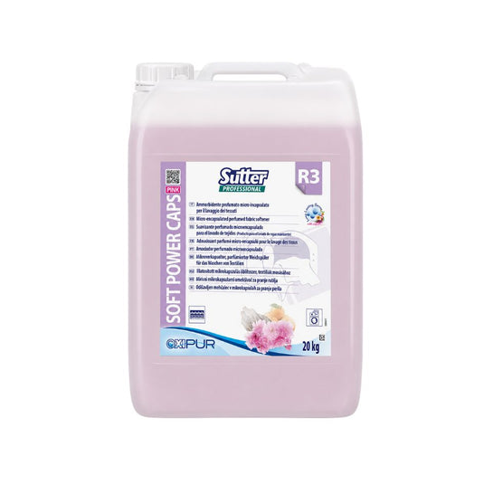 Amaciador Concentrado Soft Power Caps Pink - 20 Kg