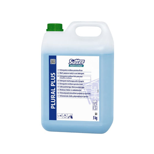 Detergente Multiusos Concentrado - Plural Plus - 5 L