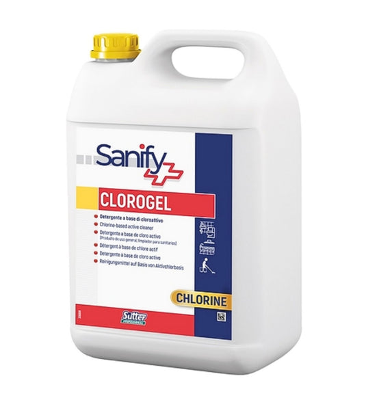 Detergente com Cloro Activo Sutter Clorogel - 5 Litros