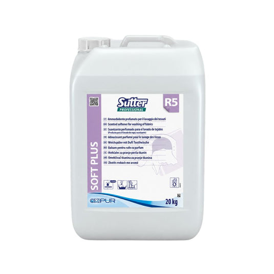 Amaciador Roupa Profissional Sutter Soft Plus Perfumado - 20 Litros