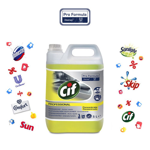 Cif Detergente Desengordurante Forte - 5L