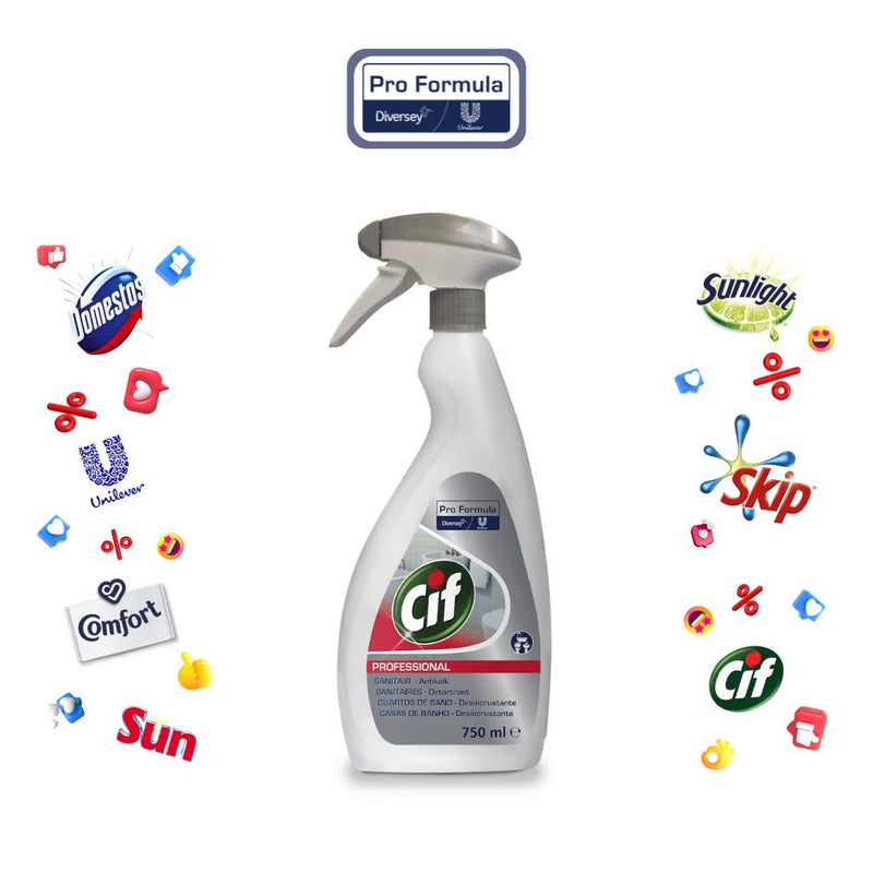 Carregue imagem no visualizador da galeria Cif 2in1 - Detergente e Desincrustante de WC - 750ml
