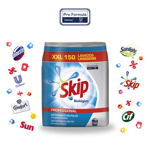 Skip Professional Biológico - 150 Doses - 14,25Kg