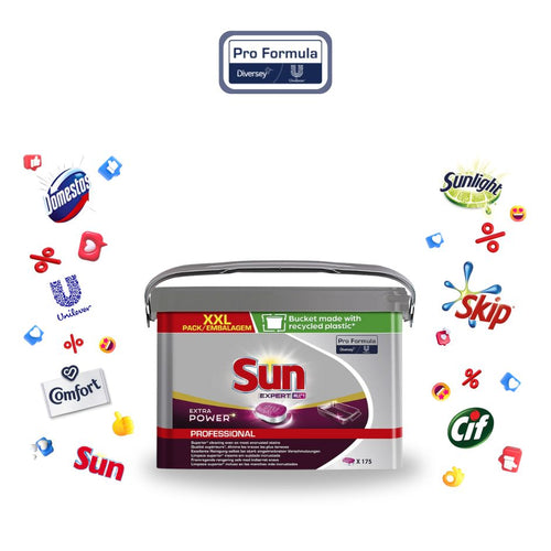 Pastilhas para Loiça - Sun All in 1 - Extra Power - 175 Pastilhas