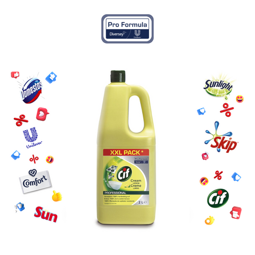 Cif Profissional Creme Limão - 2L ou 5L