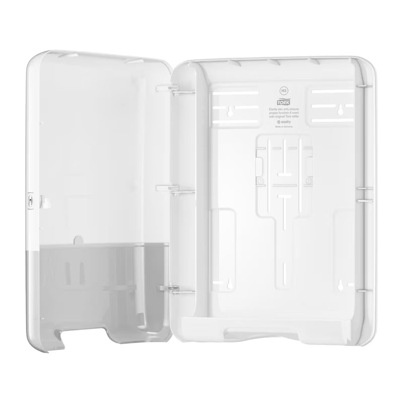 Carregue imagem no visualizador da galeria H3 -Dispensador Tork para Toalha com Dobra Simples Branco
