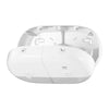 T9 - Dispensador Mini Duplo Papel Higiénico-Branco