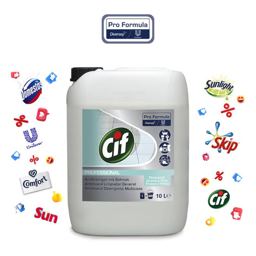 Cif Amoniacal Multiusos - 10L