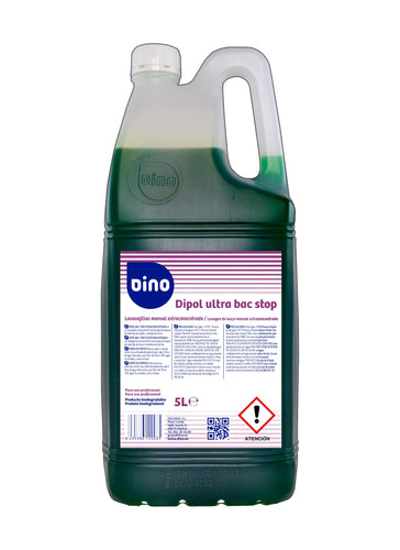 Detergente de Loiça Extra-Concentrado - Dipol Ultra Bac Stop – 5L