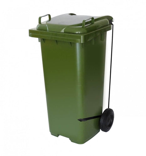 Contentor do Lixo - 120L - Verde