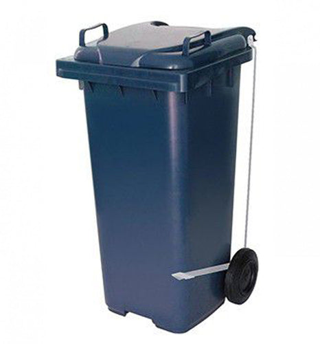 Contentor do Lixo - 120L - Azul