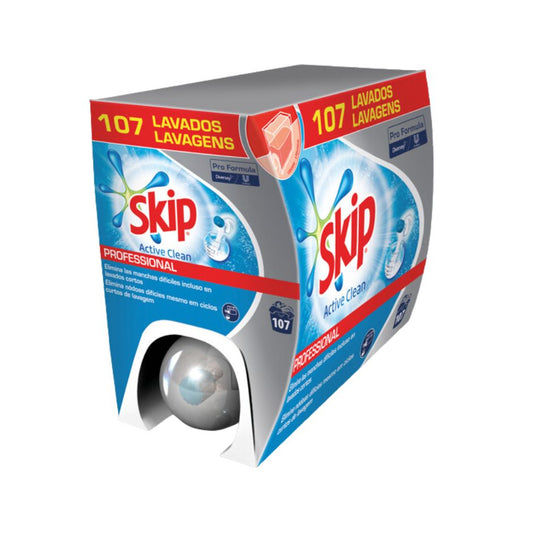 Skip Pro Formula Active Clean - Roupa Branca ou Colorida - 7,5L