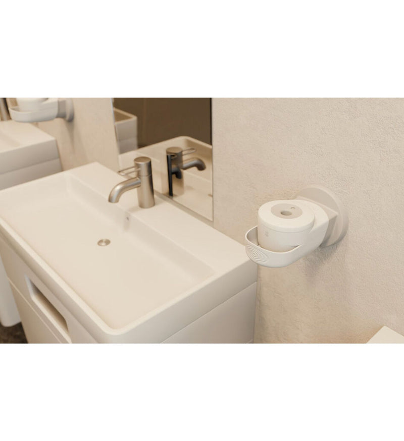 Carregue imagem no visualizador da galeria Dispensador em Branco Manual de Recargas Sólidas de Sabonete - Lesseau
