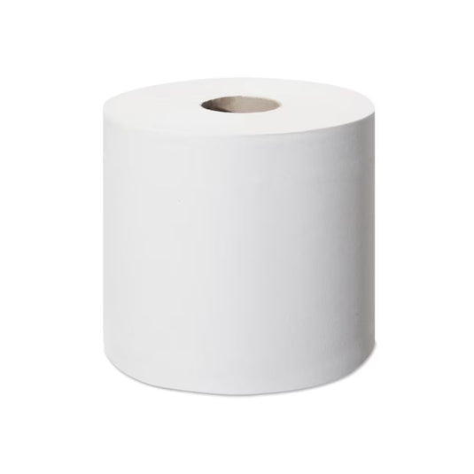 T9 -Tork SmartOne Papel Higiénico Mini, Folha Dupla - 620 Serviços - 12 Rolos