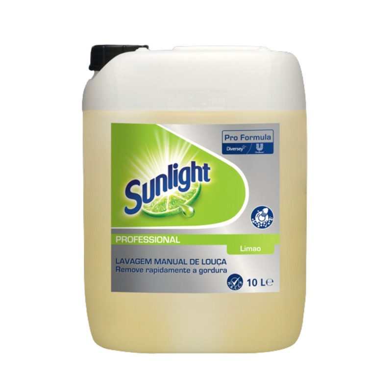 Carregue imagem no visualizador da galeria Sunlight Pro Formula Limão - Detergente Manual Loiça Neutro - 10L
