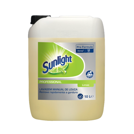 Sunlight Pro Formula Limão - Detergente Manual Loiça Neutro - 10L