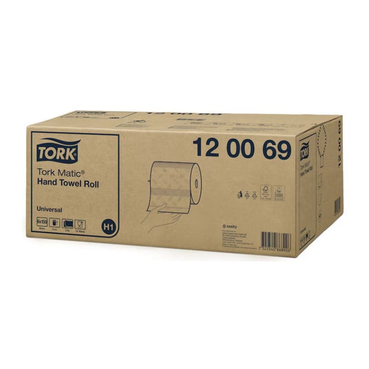 H1 - Rolo Tork Matic Plus Branco - 6 Rolos