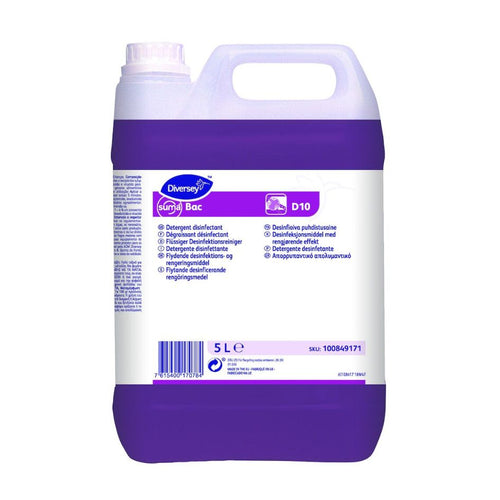 Desinfetante Alta Performance - Suma Bac D10 - 5L