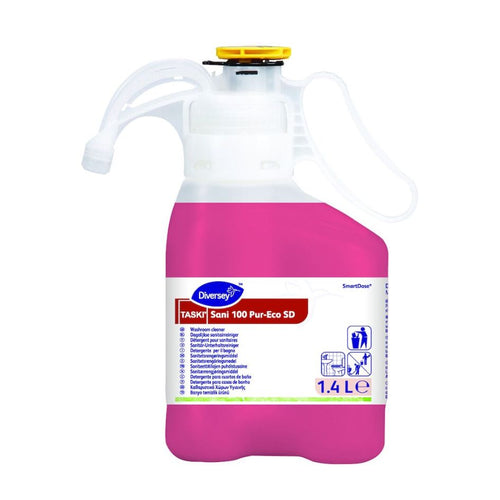 Detergente para Casas de Banho em SmartDose -  Taski Sani 100 Pur-Eco (Super Concentrado) - 1,4 L