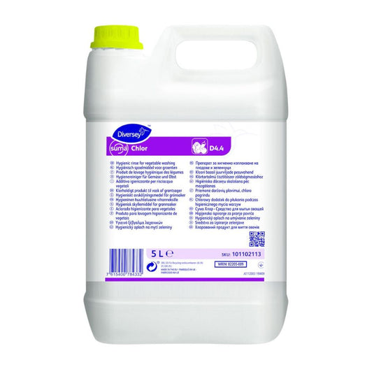 Produto para Lavagem Higienizante de Vegetais - Suma Chlor D4.4 - 5 L